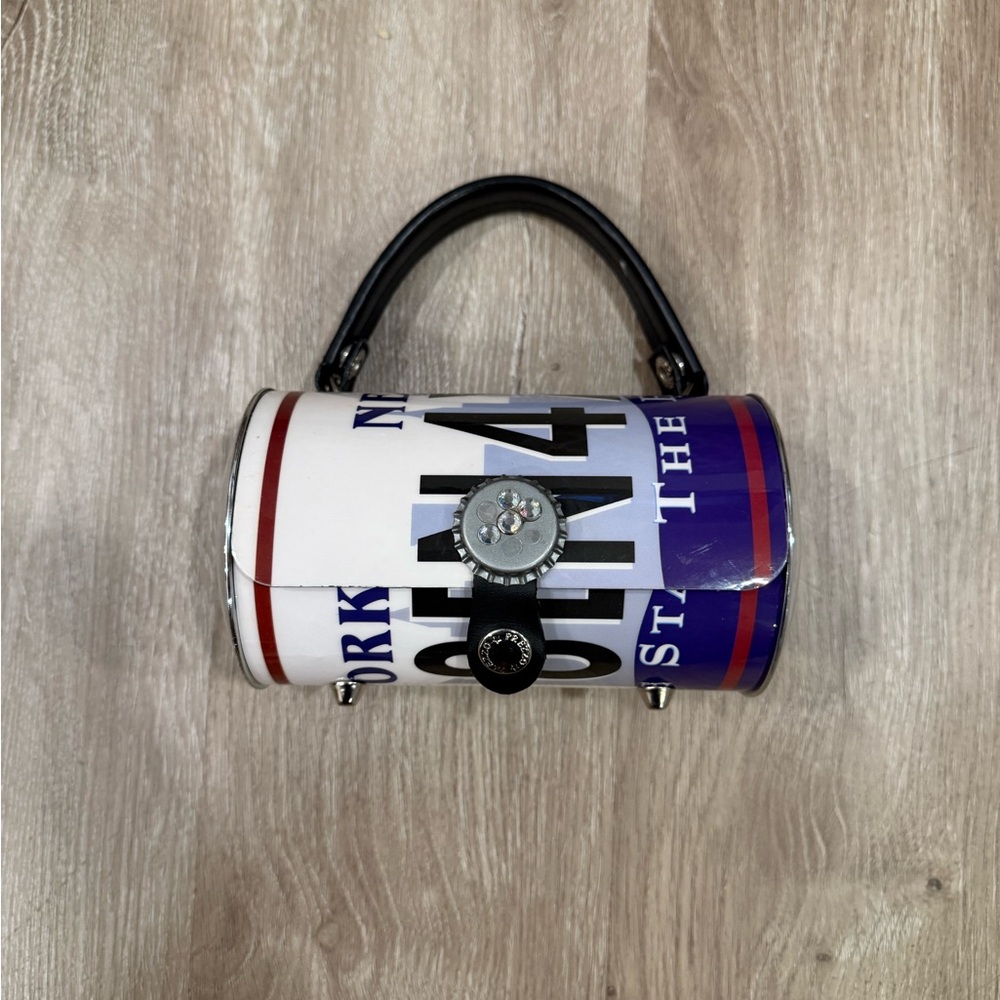 New York License Plate bag